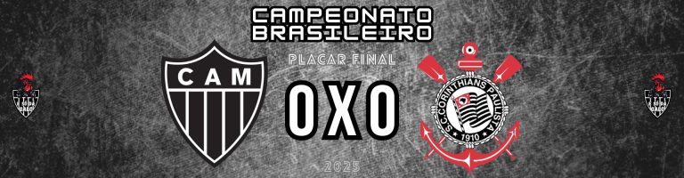 Galo não sai do Zero contra o Corinthians na Arena MRV
