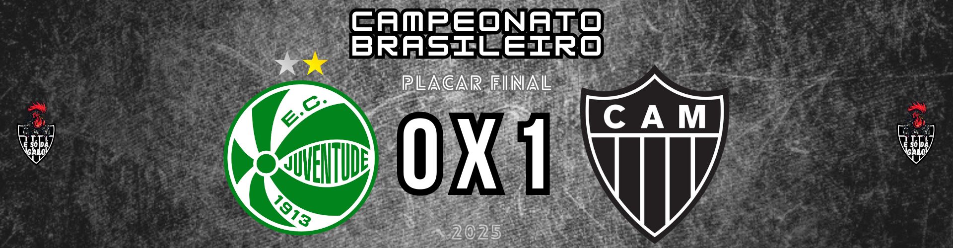 Galo consegue a primeira vitória no Brasileirão fora de casa com gol de Gustavo Scarpa