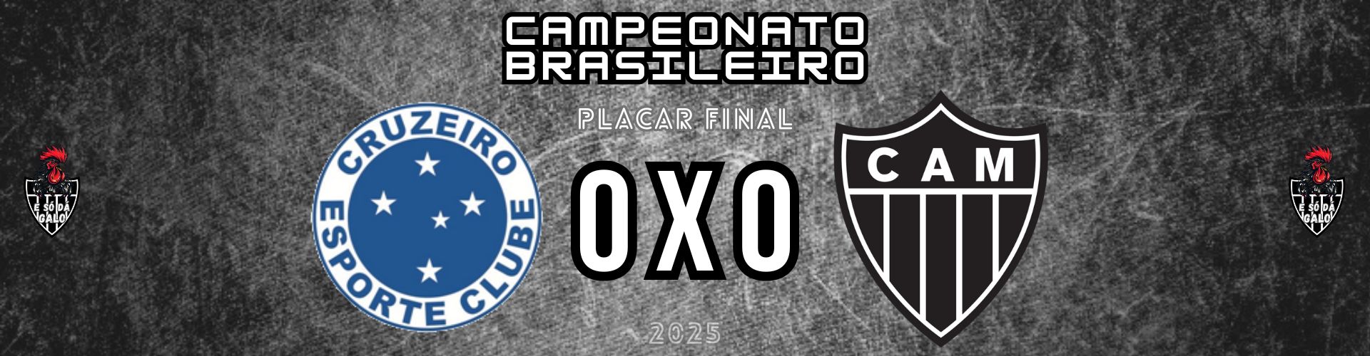 Galo se defende e valoriza empate em Clássico
