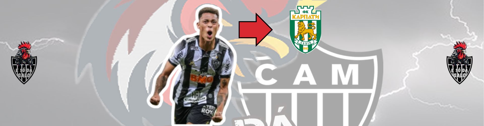 Galo anuncia venda de Bruninho, cria da Base