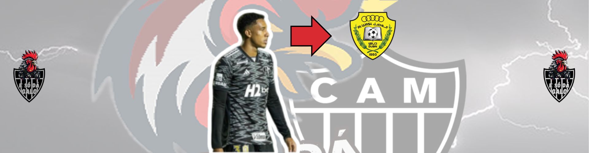 Galo confirma empréstimo do atacante Brahian Palacios